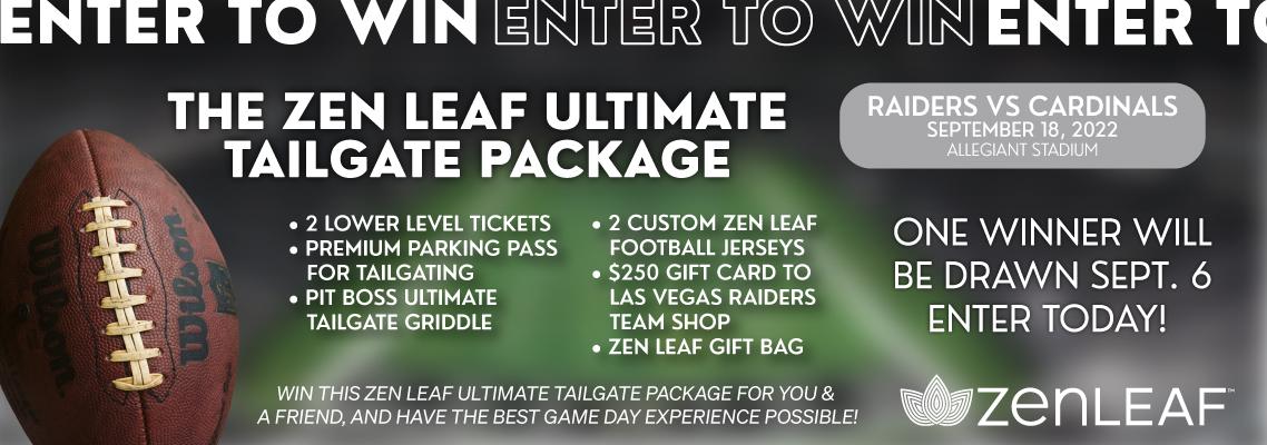 Zen Leaf Nevada Ultimate Football Tailgate Giveaway