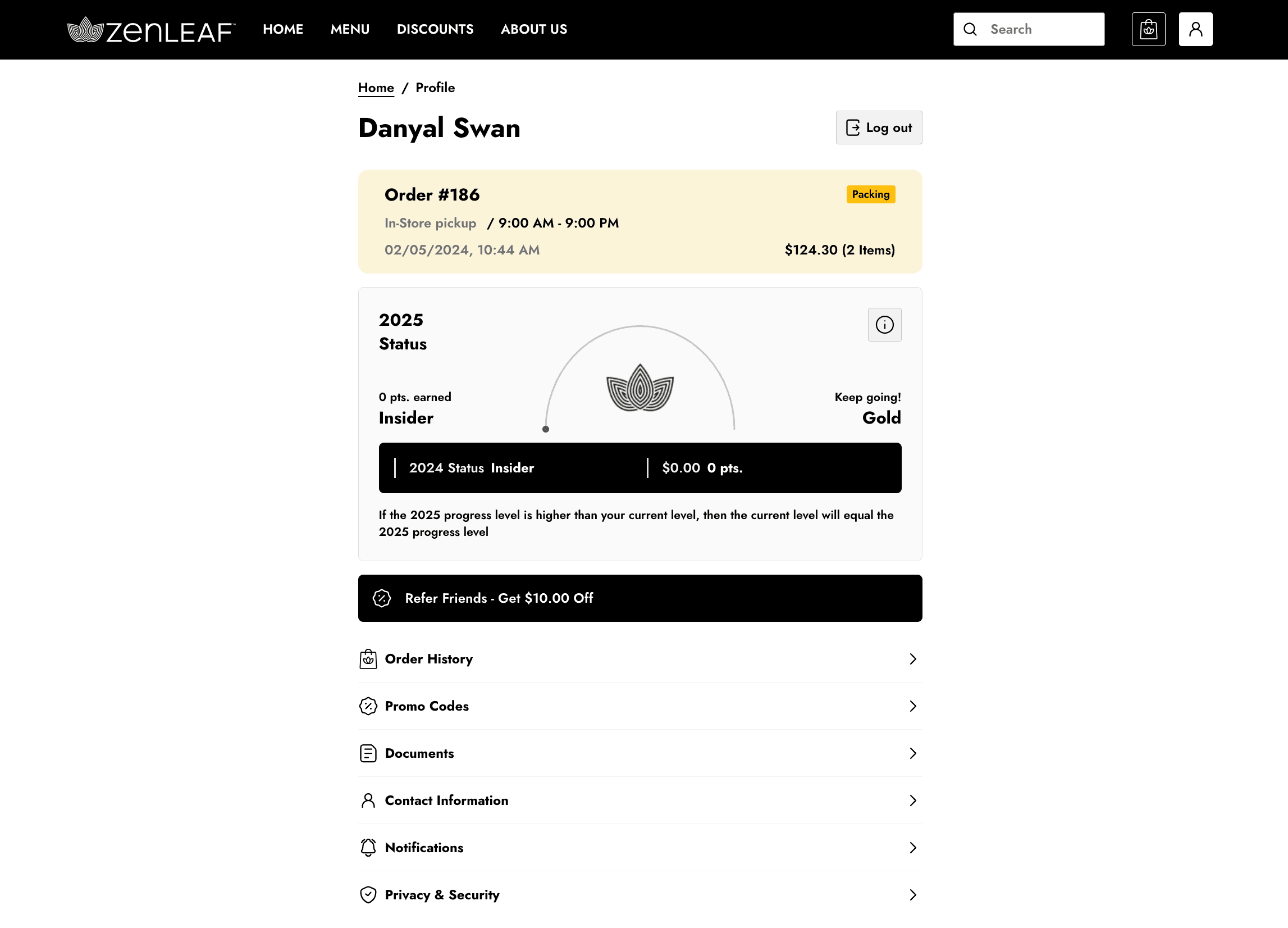 Your Cannabis Profile