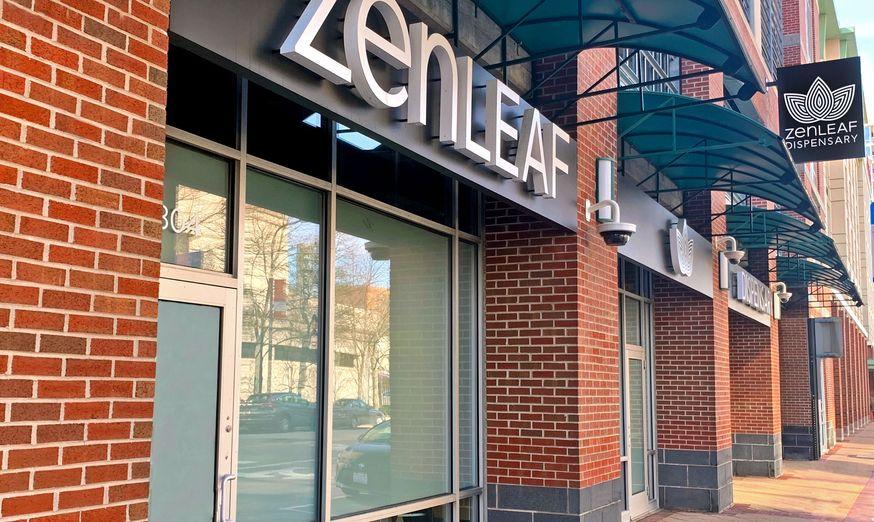 Zen Leaf Dispensaries in Evanston Illionios - Exterior