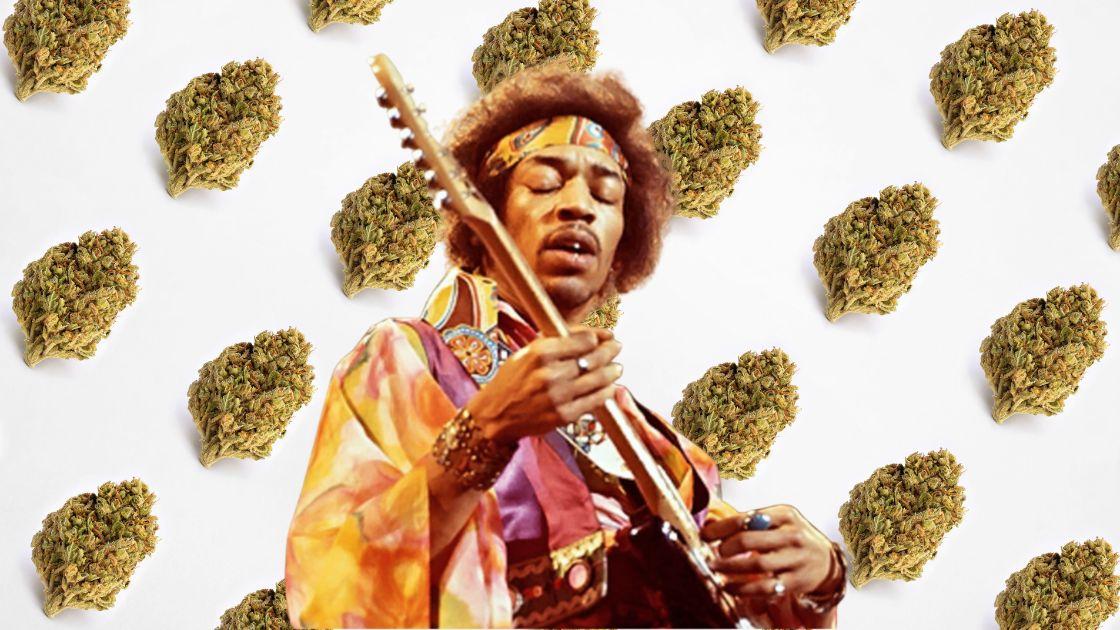 Jimi Hendrix Cannabis Costume