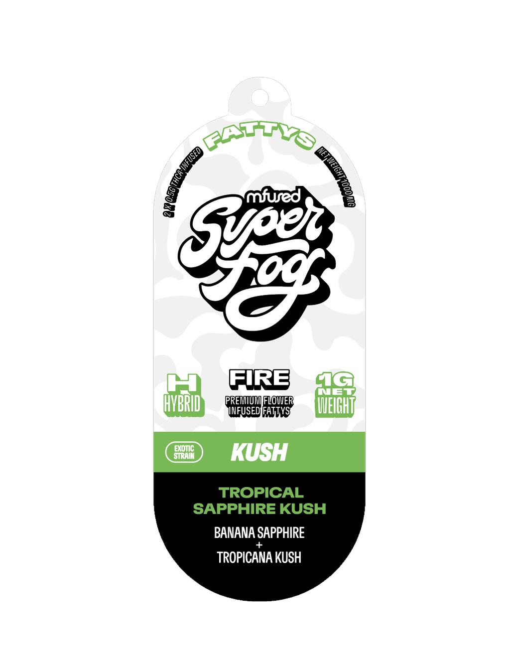 2-for-$20 Superfog Fattys 2-pack infused Pre-rolls