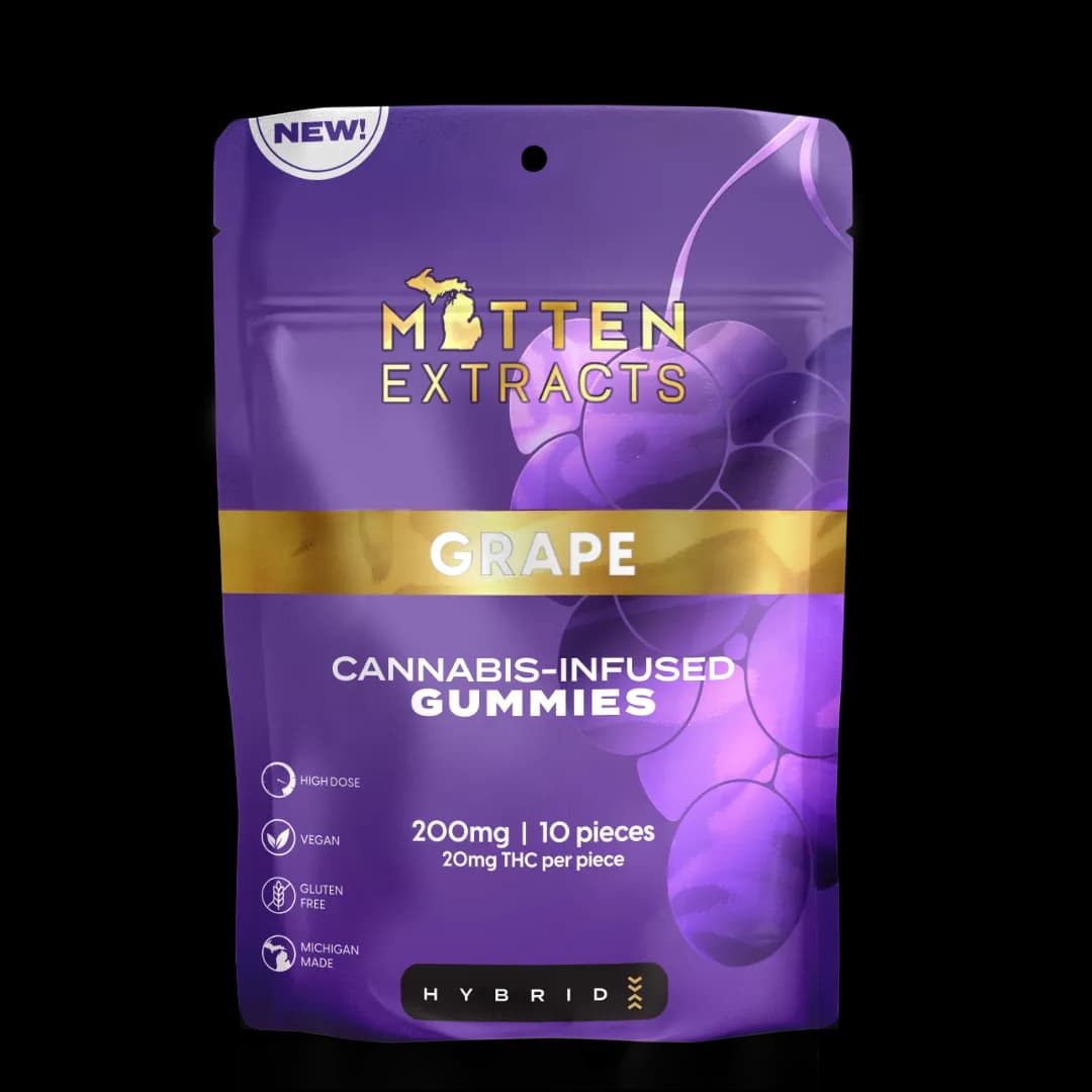 10-for-$35 Mitten Extracts 200mg Gummies