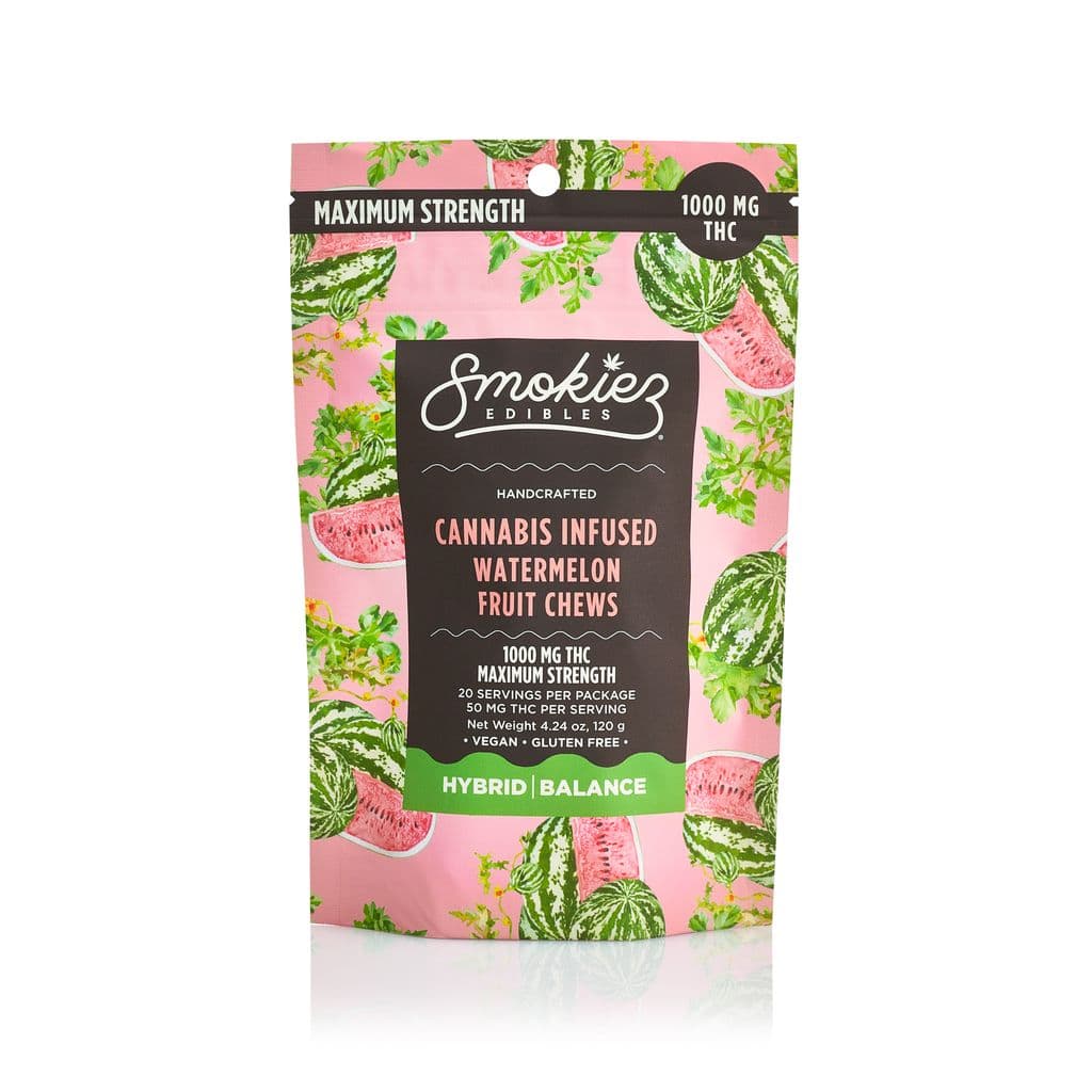 $40 Smokiez 1000mg Gummies