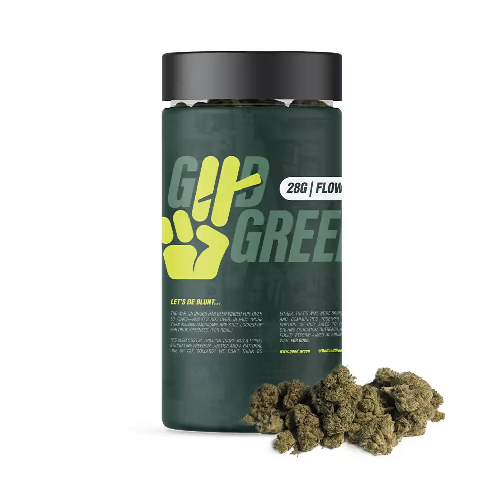 $100 Good Green 28g Flower