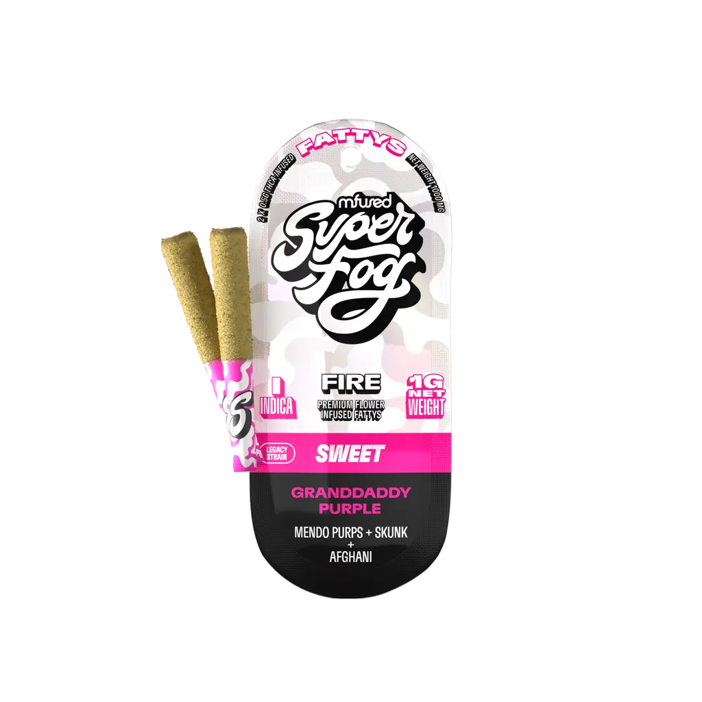 2-for-$20 Superfog Fattys 2-pack infused Pre-rolls
