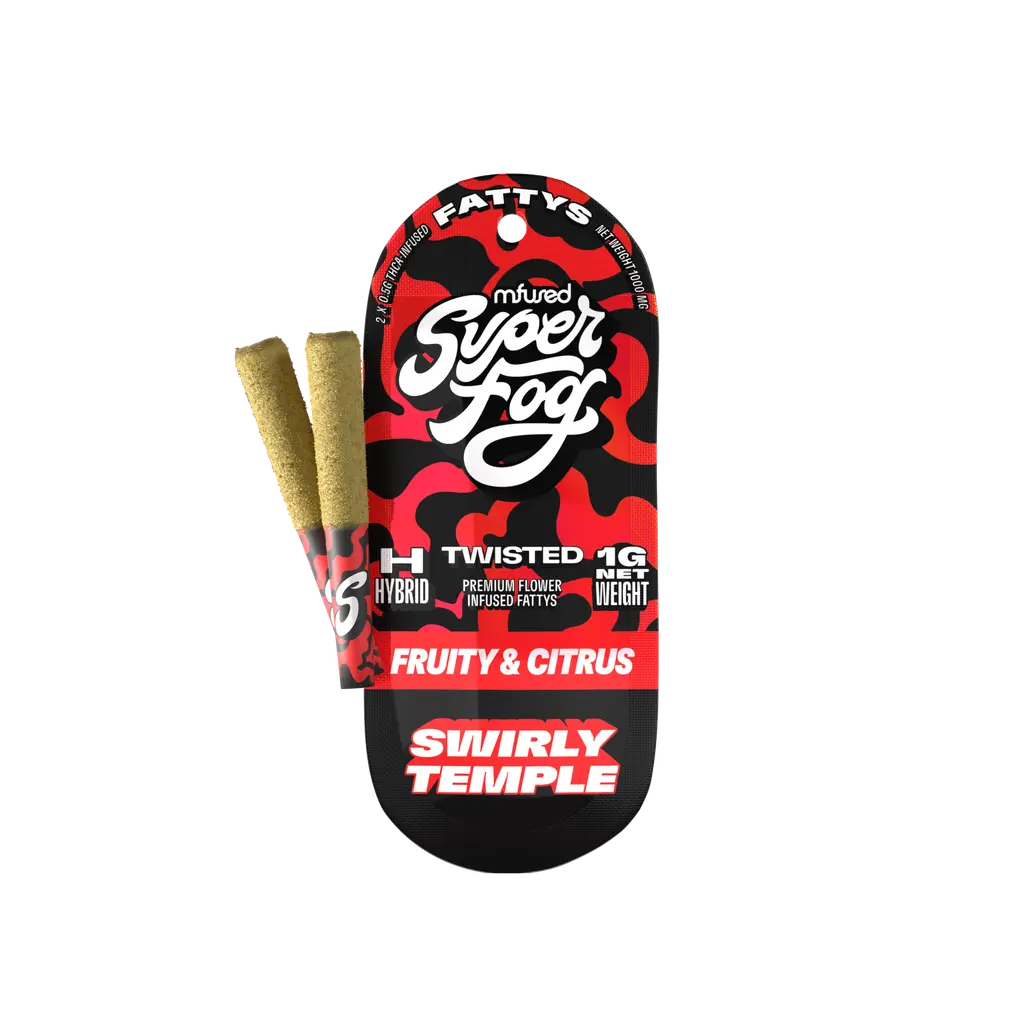 2-for-$20 Superfog Fattys 2-pack infused Pre-rolls