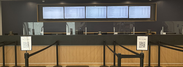 Photo of the interior lobby at the Altoona location
