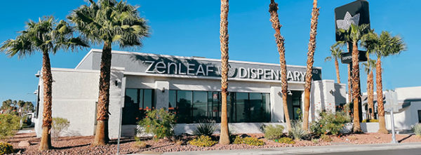 Zen Leaf Cannabis Dispensary in Las Vegas (on Flamingo), Nevada
